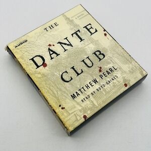 The Dante Club Matthew Pearl Audiobook 5 CD Set Historical Thriller Boyd Gaines
